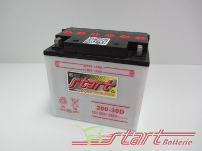 Start 30Ah Trattorini 12V 350A Plus DX